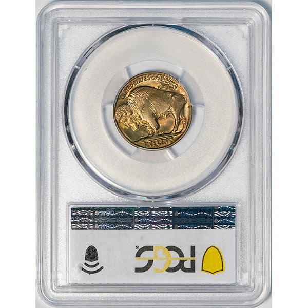 (3985) 1938-D/S 5C PCGS MS67+ Buffalo reverse slab