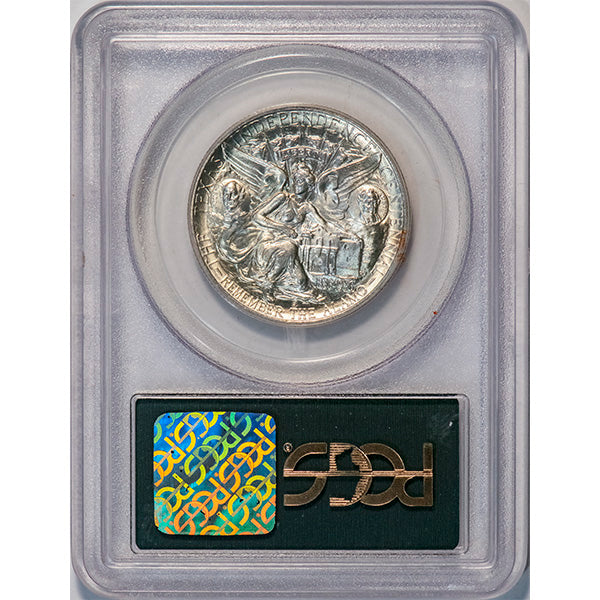 (9392) 1937-S 50C PCGS MS65 CAC Texas reverse slab