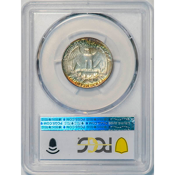 (5981) 1942 25C PCGS PR68 Washington reverse slab
