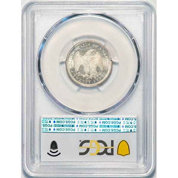 (5296) 1875 20C PCGS MS66+ CAC