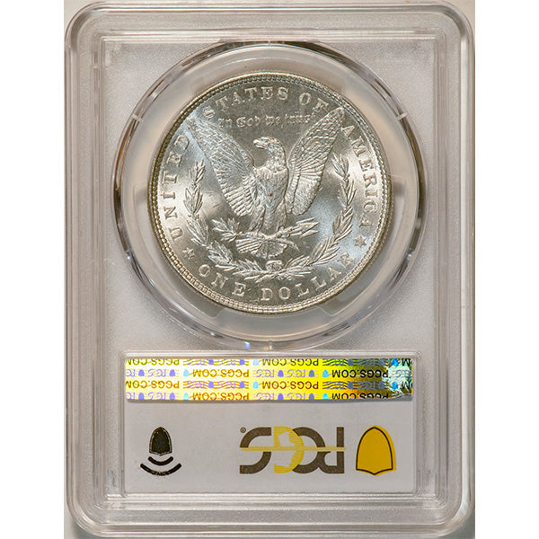 (7166) 1886 $1 PCGS MS67 CAC Morgan reverse slab