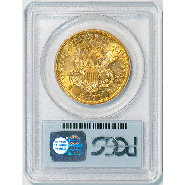 (8978) 1876-S $20 PCGS MS61