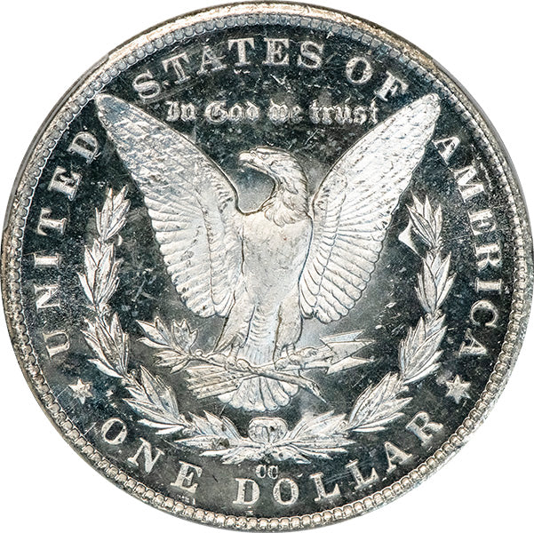 (7136) 1882-CC $1 PCGS MS65DMPL Morgan reverse
