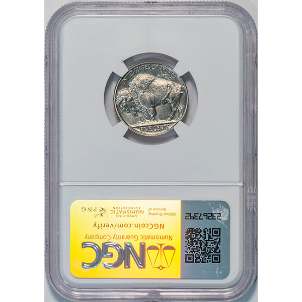 (3996) 1937 5C NGC PF65 CAC Buffalo reverse slab