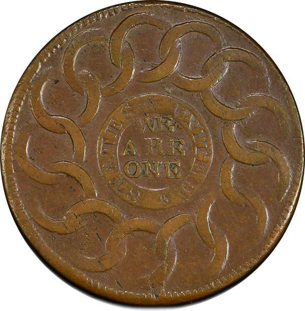 (0883) 1787 Fugio 1C PCGS States United AU50BN