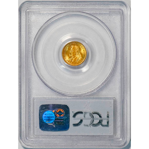 (7448) 1905 G$1 PCGS MS65 Lewis and Clark CAC reverse slab