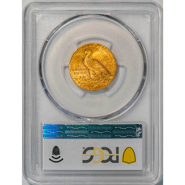 (8520) 1911 $5 PCGS MS64+ CAC Indian reverse slab