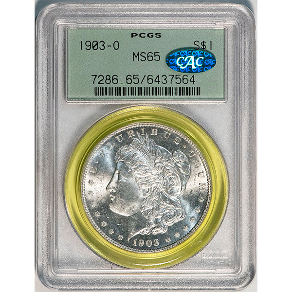 1903-O $1 Old Holder PCGS MS65 CAC