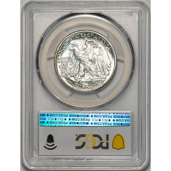 (6607) 1939-D 50C PCGS MS67 CAC