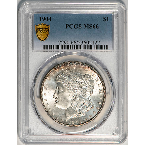 1904 $1 PCGS MS66