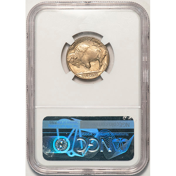 (3982) 1937-D 5C 3 Legs NGC MS63