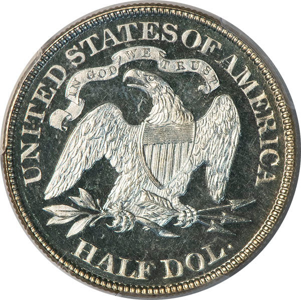 (96448) 1887 50C PCGS PR66+DCAM CAC