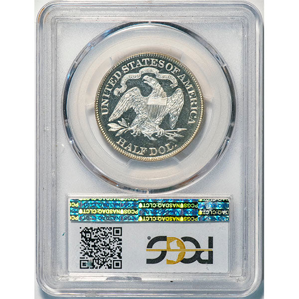 (96448) 1887 50C PCGS PR66+DCAM CAC