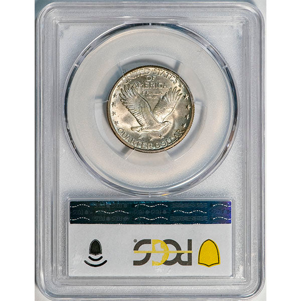 (5724) 1918-S 25C PCGS MS65 CAC