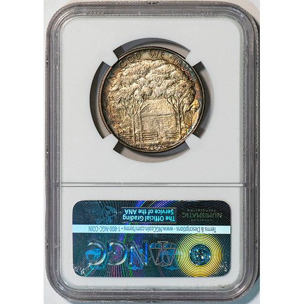(9307) 1922 50C Grant Star NGC MS65
