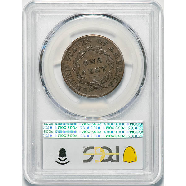 (1627) 1823 1C PCGS XF40 CAC
