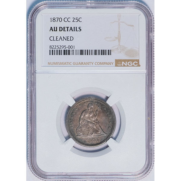 (5462) 1870-CC 25C NGC Au Details