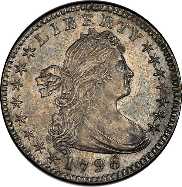 (4255) 1796/5 H10C PCGS MS64 Whitney CAC