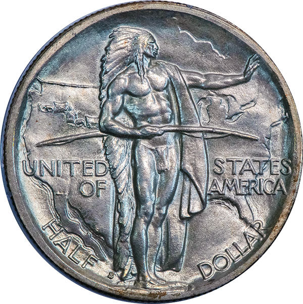 (9350) 1938-S 50C PCGS MS65 Gold CAC Oregon