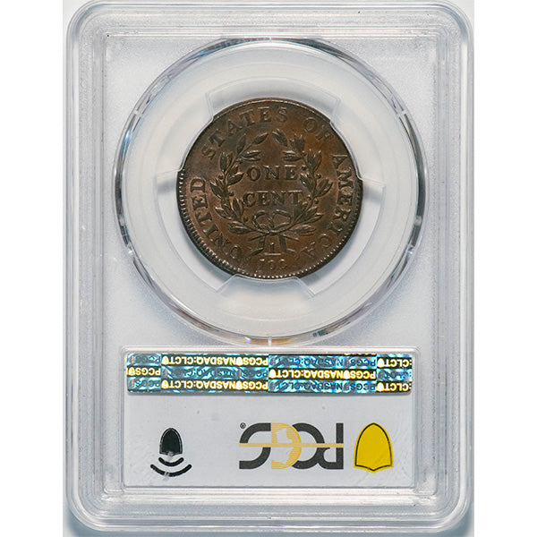 1801 1C S-213, R.2 PCGS MS64BN CAC slab