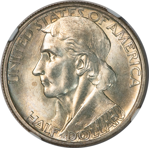 1938-D 50C NGC MS67 Boone obverse