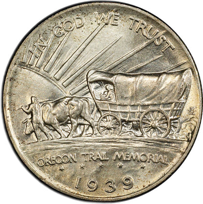 (9352) 1939 50C Oregon PCGS MS67 CAC
