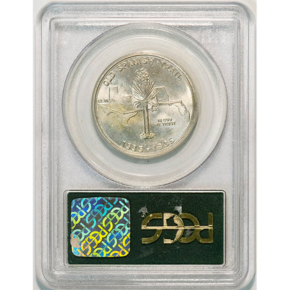 (9376) 1935 50C Spanish Trail PCGS MS64 Gold CAC