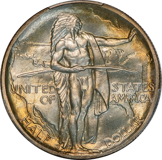 (9353) 1939-D 50C PCGS MS67 Oregon obverse 