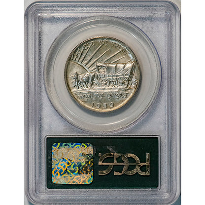 (9354) 1939-S 50C PCGS MS66 CAC Oregon reverse slab