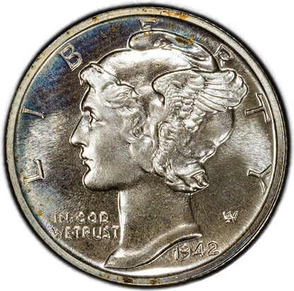 (5077) 1942 10C PCGS PR68+