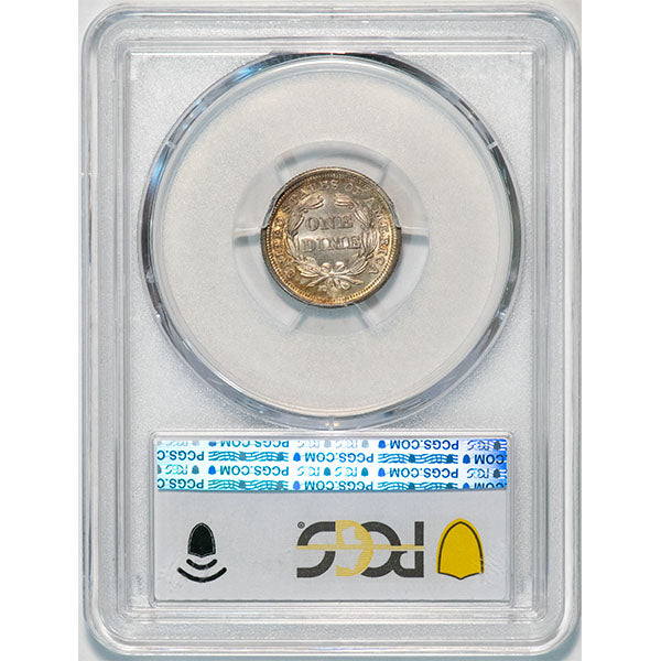 (4581) 1842 10C PCGS MS66+ CAC