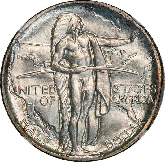 (9349) 1938-D 50C NGC MS68 Oregon obverse