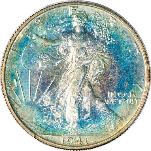 (6641) 1941 50C PCGS PR68 CAC