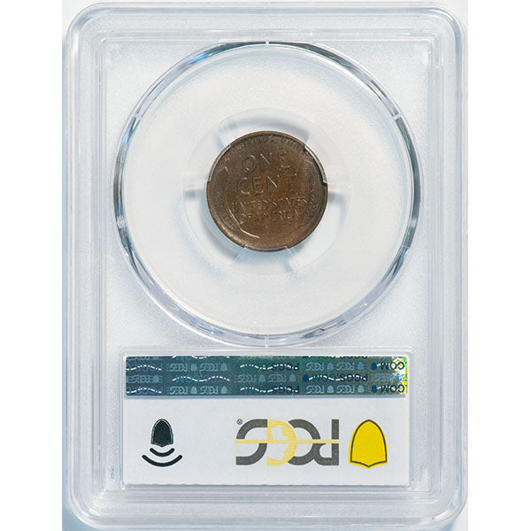 1914-D 1C PCGS AU58 Lincoln Cent reverse slab