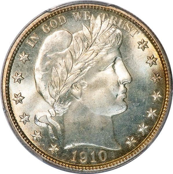 (6520) 1910-S 50C PCGS MS67+ CAC