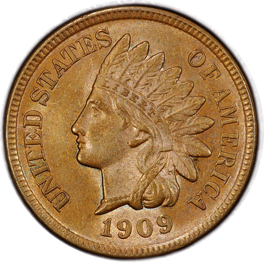 1909-S 1C PCGS MS63BN CAC