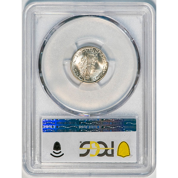 1931-D 10C PCGS MS66FB reverse slab