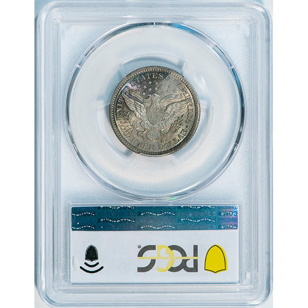 1899 25C PCGS MS64 Barber Quarter reverse slab