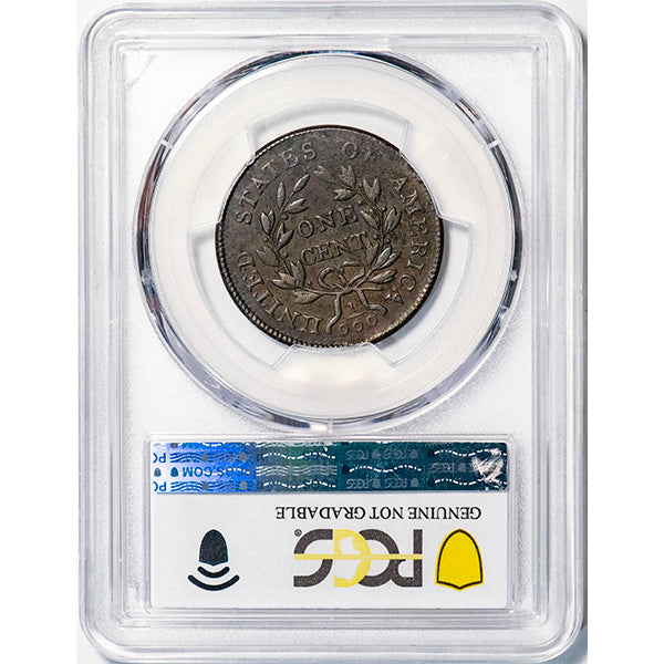 (1461) 1801 1C PCGS Genuine 3 Errors Reverse reverse slab