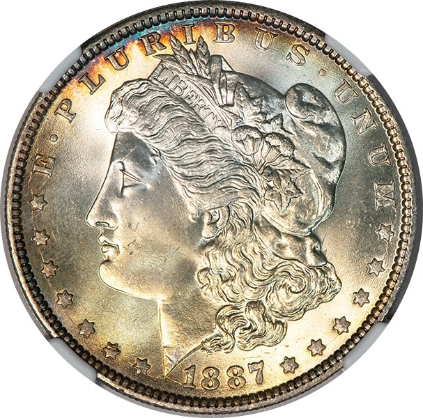 (7172) 1887 $1 NGC MS66+ CAC