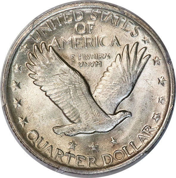 (5740) 1921 25C PCGS MS64 CAC