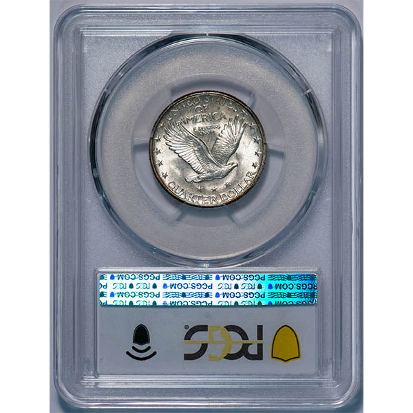 (5762) 1927-D 25C PCGS MS65 CAC