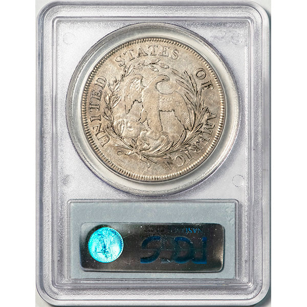 (6860) 1796 $1 PCGS VF30 Bust Dollar reverse slab