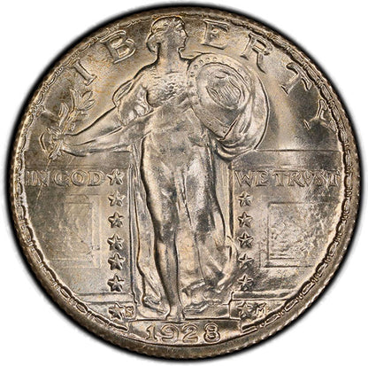 (5770) 1928-S 25C PCGS MS66