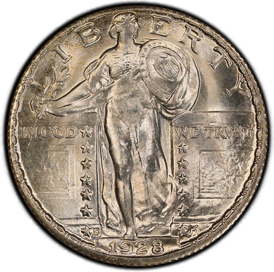 (5770) 1928-S 25C PCGS MS66