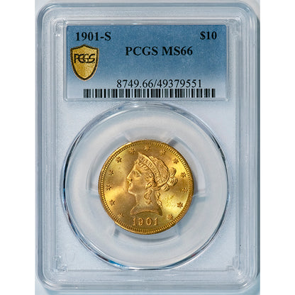 (8749) 1901-S $10 PCGS MS66