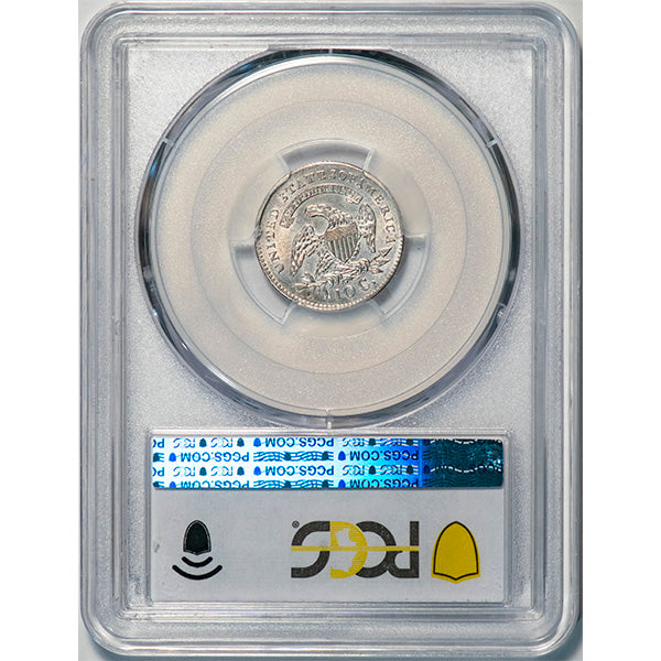 1820 10C STATESOF JR-1, R.4 PCGS MS62+ reverse slab