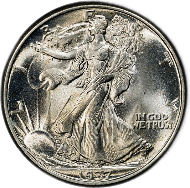 (6601) 1937 50C PCGS MS66+ CAC