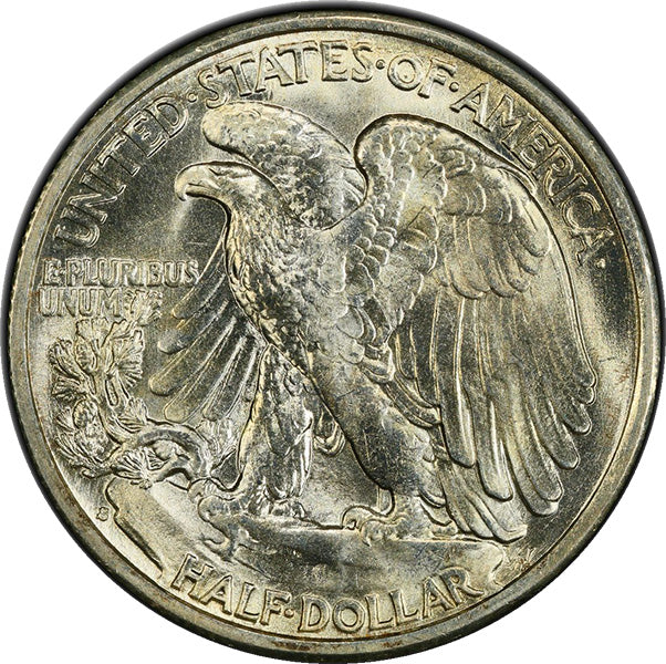 1941-S 50C PCGS MS66 Walker reverse