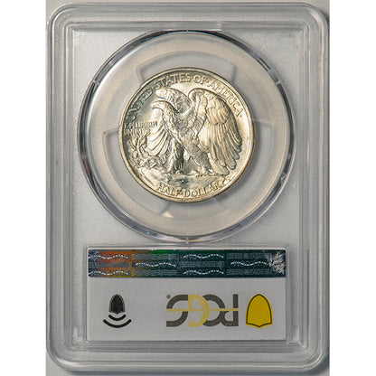 1941-S 50C PCGS MS66 Walker reverse slab